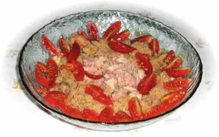 cuscus in insalata