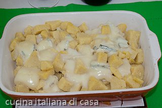 polenta e gorgonzola