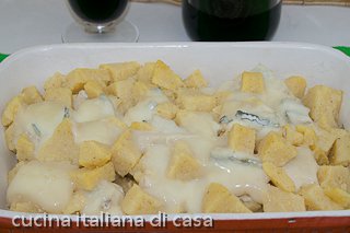 polenta e gorgonzola