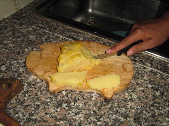 polenta a fette