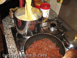 cuocere le pappardelle