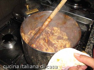 pappardelle con il sugo di lepre