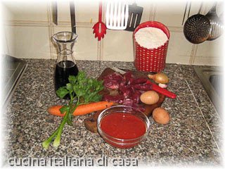 Pappardelle al ragù di lepre: ingredienti