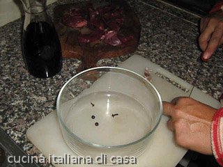 marinata per il sugo di lepre