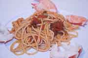 spaghetti astice