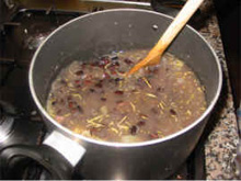 zuppa di fagioli neri