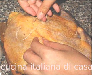 cucire la faraona