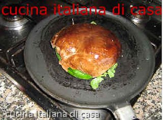 grigliare le cappelle di porcino
