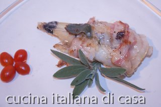 coda di rospo arrostita