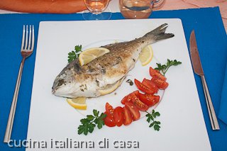 orata al limone