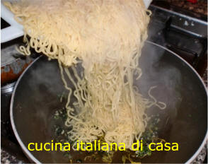 tagliolini di semola