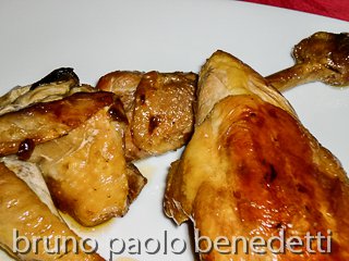 faraona ai funghi primo piano