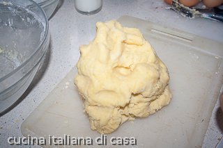 impasto per la colomba