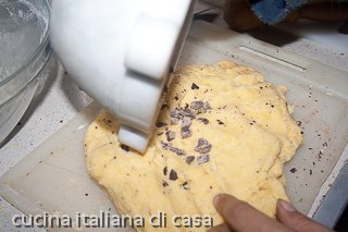 preparar la colomba al cioccolato