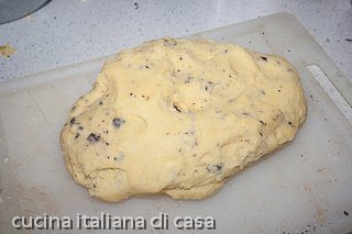 impasto con schegge di cioccolato