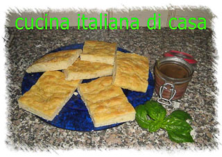 focaccia genovese con acciughe