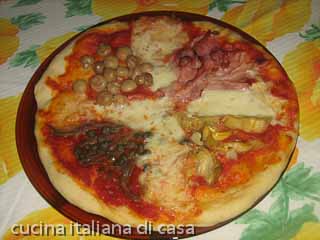 pizza 4 stagioni