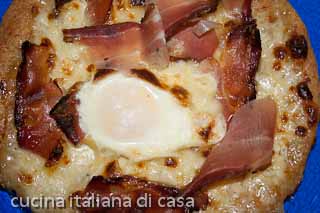 pizza alla Bismark