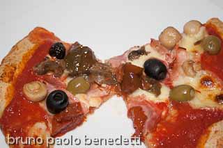 pizza capricciosa, integrale