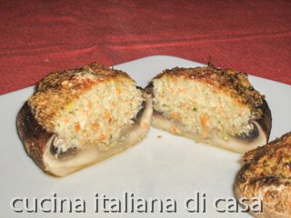 funghi champignons ripieni