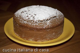 torta soffice al caffè