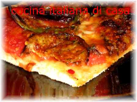 pizza alle verdure