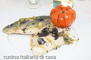 orata con le olive