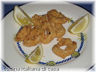 calamaro fritto alla romana 