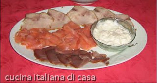 salmone, tonno e pesce spada affumicati
