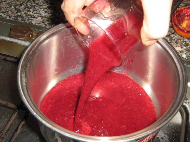 succo delle arance filtrato