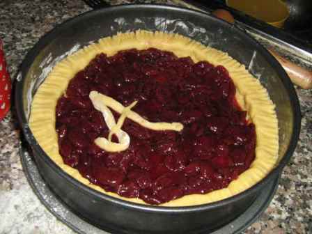 decorare la crostata di marmellata 