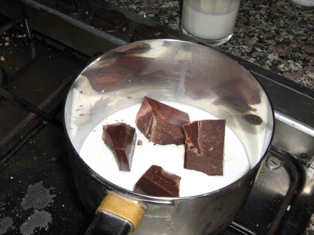 sciogliere il cioccolato