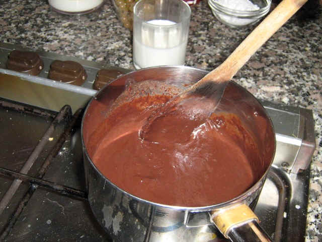 salsa di cioccolato
