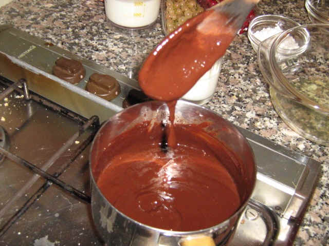 salsa di cioccolato