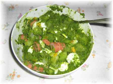 Insalata di patate in salsa verde 