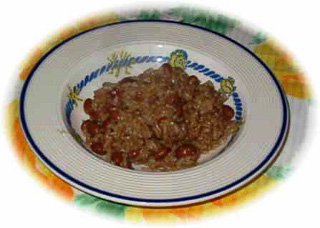 risotto ai borlotti 