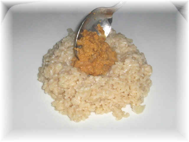 risotto con le uova di riccio