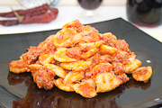 orecchiette salsiccia e pomodoro 