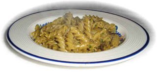 fusilli ai funghi