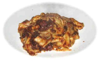 pappardelle al rag di lepre