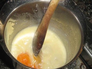 addensare la piccola fonduta