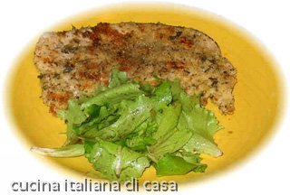 finto gratin di pesce spada 